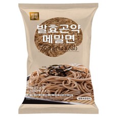 100g당 7kcal 빼빼곤약 발효곤약메밀면, 200g, 5개