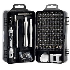 JK 멀티 드라이버 세트 115 in 1 만능 정밀 공구 별 삼각 휴대 스마트폰 테블릿 분해, 혼합세트 × 1세트, 1세트