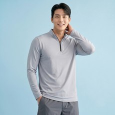[투엘라] 남성 냉감 집업 긴팔 티셔츠_아웃도어 프리즈온