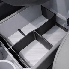 핏콘 EV3 하단 콘솔 트레이 정리 수납함, 12V 소켓 O, 3. 블루 그레이