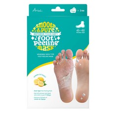 아리얼 스무스 앤 퓨어 풋 필링 마스크, 2개입, 1개, 68g