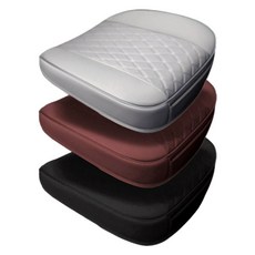 쉽딱 자동차 시트 방석커버 쿠션 푹신한 사계절용, 1개, 나이트 블랙