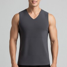 (시즌off 특가할인) 1+1 엘마운틴 2중벨벳 남자 기모나시 겨울 보온 발열 런닝 내의