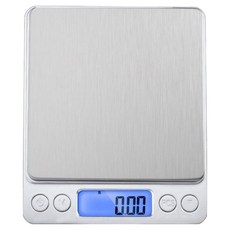 [3kg] 칼달비츠 정밀 측량 컴팩트 디지털 주방저울 건전지포함, 3kg