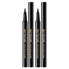 유니픽쳐 타투 아이라이너 붓펜 0.9ml, 블랙, 1개