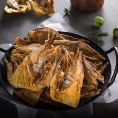 용대리황태 육수용 북어대가리 황태머리, 납작 황태머리, 2개, 500g