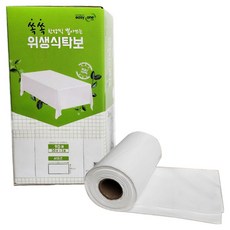 뽑아쓰는 비닐 식탁보 대용량 90매 본품 1개 130cmx96cm, (130x96cm)
