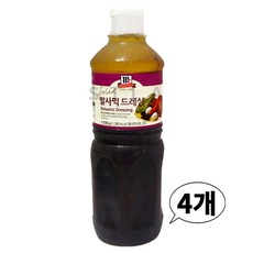 [코스트코] 맥코믹 발사믹 드레싱 1.1KG, 4개