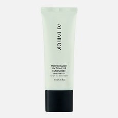 어테이션 익모초 유브이 톤업 선크림 SPF50+/PA++++, 1개, 40ml