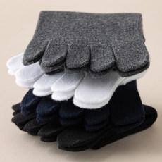 남자양말 여름 기능성 짧은 순면 단목 발가락양말 4켤레