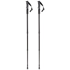 상상일상 초경량 등산스틱, 블랙, 2개