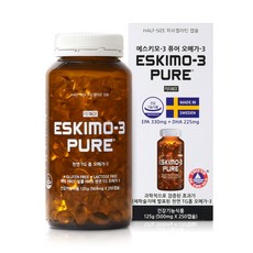 [임박특가] 에스키모-3 퓨어 오메가-3 (~26.01.01), 250정, 1개