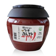 [인포벨]애드크로스 홈쇼핑 한산스님의 꾸지뽕 고추장 강원도 사찰 장맛 전통 발효, 2kg, 2세트