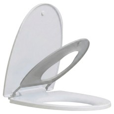 블렌드 유아겸용 변기커버, 1개, 그레이