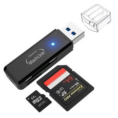 USB3.0 SD/MicroSD 카드리더기 ML-R32A1, 1개
