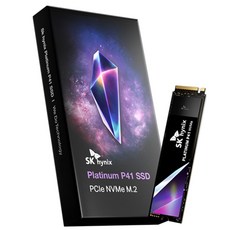 SK하이닉스 Platinum P41 M.2 NVMe SSD (GEN4/TLC/PS5 호환)+고정나사, P41_1TB