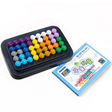 [퍼즐리아] 구슬퍼즐 5x9 (추천대상 : 유아 유치 노인), 10피스, 1개