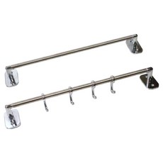 가구가구또가구 스테인레스 국자걸이 행주걸이 300mm 600mm 다용도걸이, 01_스텐행주걸이300용, 1개