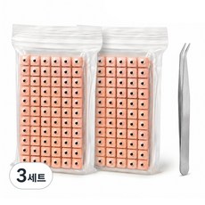 슈어온 대용량 귀 지압 패치 경락 이침 스티커, 네츄럴, 3세트