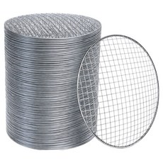 조인참숯 로스타 원형 일회용 석쇠 고기집 석쇠 바베큐 그릴 1박스, 200개, 260mm