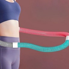 토도판다 무소음 실내 스프링 훌라후프, 1개, 혼합색상, 1kg