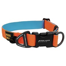 Needs the Pet. Earth-tech 標準款狗狗項圈, 1個, 水藍橘
