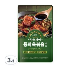 차오차이 동파육볶음 소스, 100g, 3개