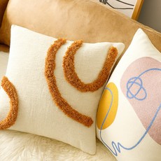 쟈렐 프리미엄 아트워크 쿠션커버 2p 세트 45x45 (솜 미포함)