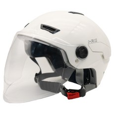 2026 IRIS 아이리스 초경량 반모 헬멧 라이딩헬멧 하프페이스 통풍구조 아시안핏, 펄 화이트