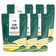차예마을 국내산 메밀차 30티백.., 6개, 30개입, 1.2g