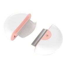 叮咚寵物 寵物2合1圓珠迷你刷 90 x 30 mm, 粉紅色, 1個