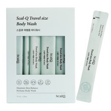 스칼큐 친환경 여행용 약산성 일회용 바디워시 스틱 10ml 20개입, 20개