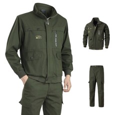 분리형 100%순면 작업복 멀티 유니폼 근무복 상하세트 현장 용접복 정비복