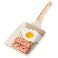 ZOZOFO KC인증 계란말이팬 후라이팬 IH 인덕션겸용 아침 요리 다마코야키 사각팬 에그팬 멀티 베이킹도구, 1개, 20cm