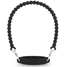 아고망스 텀블러 손잡이 스트랩 끈 홀더 S022301, 1개, 블랙