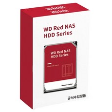 WD RED PLUS 4TB NAS HDD 하드디스크 (5 400RPM / 128MB / CMR), _WD40EFZZ _WD40EFZZ