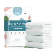 래빗앤코 일회용 침구커버 일회용 수건세트 더블용 싱글용 여행용 숙소 호텔 위생커버 베드버그방지 일회용타올 페이스 바디수건