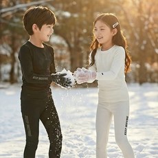 아동 주니어 유소년 겨울 기모 스포츠 이너웨어 2세트 기능성 레깅스 1+1