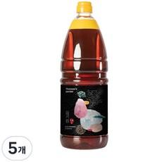 톰슨가든 고소한 들기름 업소용 대용량 식당용, 5개, 1.8L