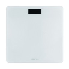 비스토어 스마트체중계 몸무게측정기 가정용 LED 전자저울, 화이트, 1개