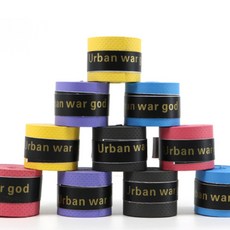 한바기 스포츠 낚시 골프 테니스 배드민턴 라켓 그립 손잡이 테이프, 1세트, 블랙2P+레드2P+옐로우2P+블루2P+퍼플2P