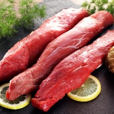 삼형제고기 1등급 한돈 돼지고기 안심 장조림용 덩어리 냉장, 1kg, 2개