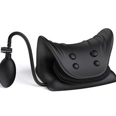 ECONEX 넥스트레처 목 스트레칭기, 블랙, 1개