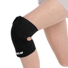 큐어랩 무릎 벨크로 냉온 젤슬리브 종아리 아이싱 온열 붓기제거 얼음 찜질팩 런닝 마라톤 크로스핏, 1개
