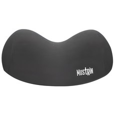 Mostrin 메모리폼 목베개 인체공학 기능성 경추베개, 1개, 다크 그레이