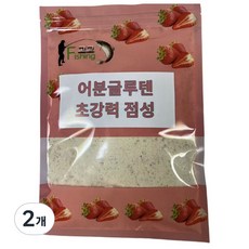 Fishing고고 붕어/향어/잉어떡밥 어분글루텐, 2개, 500g
