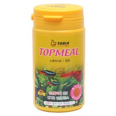 타비아 탑밀 45g(100ml) 소형 열대어 사료 제브라 네온테라, 100ml, 1개