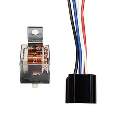 오토티엔 자동차 오토바이 12V 80A 5P릴레이 소켓포함 클락션 AL2, 1개