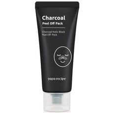 파파레서피 숯범벅 블랙 필 오프 팩 50ml, 1개입, 4개