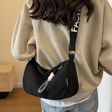 캐츠 남녀공용 데일리 크로스백 숄더백 반달 만두백